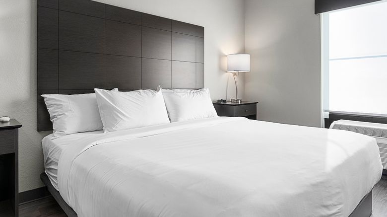 <b>Riverstone Suites by Cobblestone Hotels Room</b>. Images powered by <a href="https://www.leonardoworldwide.com/" title="Leonardo Worldwide" target="_blank">Leonardo</a>.