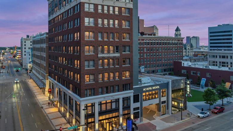 <b>AC Hotel Wichita Downtown Exterior</b>. Images powered by <a href="https://www.leonardoworldwide.com/" title="Leonardo Worldwide" target="_blank">Leonardo</a>.