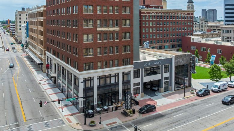 <b>AC Hotel Wichita Downtown Exterior</b>. Images powered by <a href="https://www.leonardoworldwide.com/" title="Leonardo Worldwide" target="_blank">Leonardo</a>.