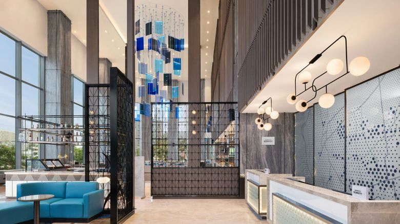 <b>Le Meridien Ahmedabad Lobby</b>. Images powered by <a href="https://www.leonardoworldwide.com/" title="Leonardo Worldwide" target="_blank">Leonardo</a>.