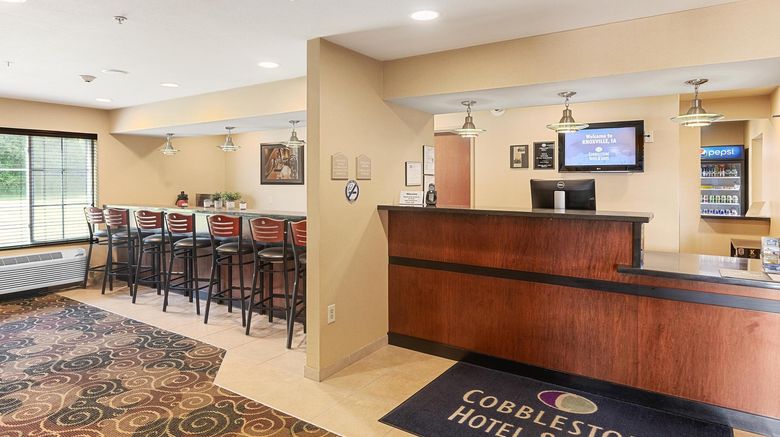 <b>Cobblestone Hotel & Suites Knoxville Lobby</b>. Images powered by <a href="https://www.leonardoworldwide.com/" title="Leonardo Worldwide" target="_blank">Leonardo</a>.