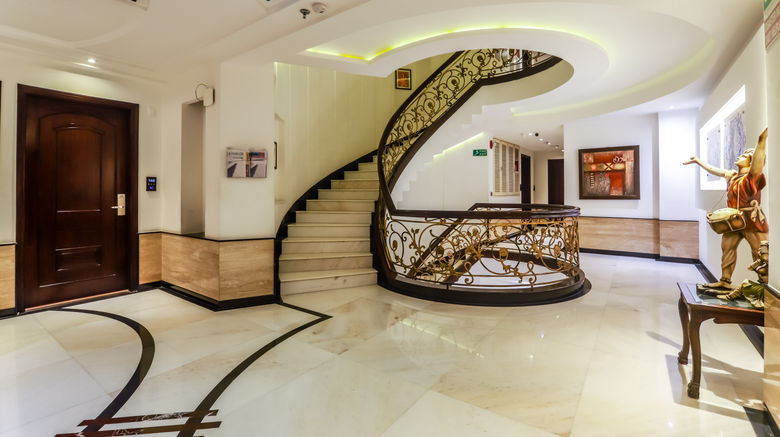 <b>Hotel Grand Godwin Lobby</b>. Images powered by <a href="https://www.leonardoworldwide.com/" title="Leonardo Worldwide" target="_blank">Leonardo</a>.