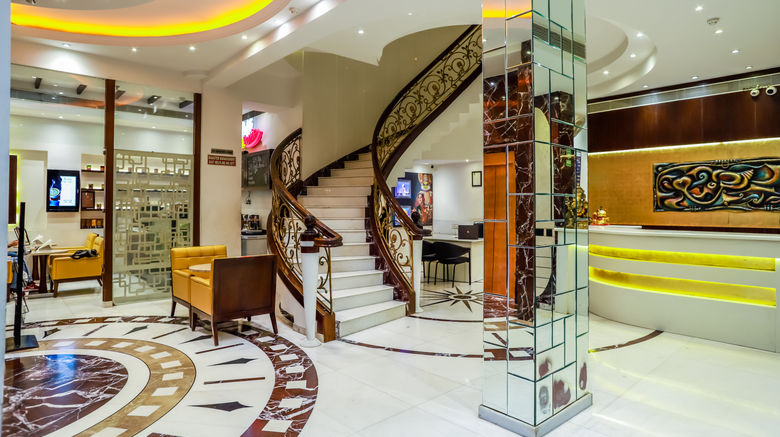 <b>Hotel Grand Godwin Lobby</b>. Images powered by <a href="https://www.leonardoworldwide.com/" title="Leonardo Worldwide" target="_blank">Leonardo</a>.