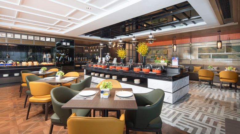 <b>Hampton by Hilton Qingdao CBD Restaurant</b>. Images powered by <a href="https://www.leonardoworldwide.com/" title="Leonardo Worldwide" target="_blank">Leonardo</a>.