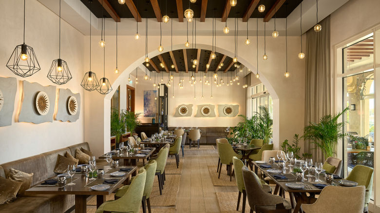 <b>The Chedi Lustica Bay Restaurant</b>. Images powered by <a href="https://www.leonardoworldwide.com/" title="Leonardo Worldwide" target="_blank">Leonardo</a>.