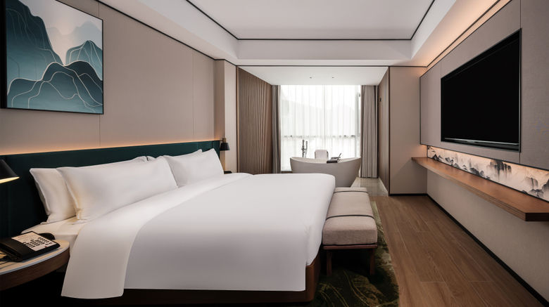 <b>Hilton Garden Inn Wulingyuan Room</b>. Images powered by <a href="https://www.leonardoworldwide.com/" title="Leonardo Worldwide" target="_blank">Leonardo</a>.