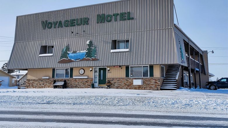 <b>Voyageurs Motel Exterior</b>. Images powered by <a href="https://www.leonardoworldwide.com/" title="Leonardo Worldwide" target="_blank">Leonardo</a>.
