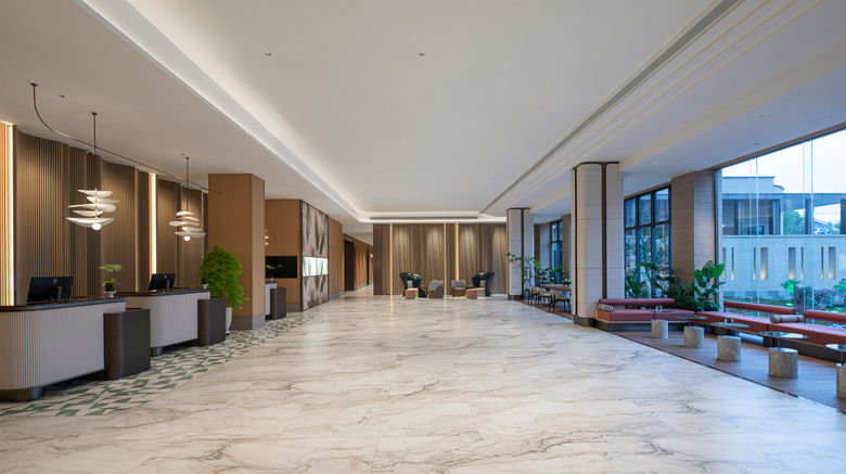 <b>Hilton Garden Inn Zhangjiajie Tianmen Mt Lobby</b>. Images powered by <a href="https://www.leonardoworldwide.com/" title="Leonardo Worldwide" target="_blank">Leonardo</a>.
