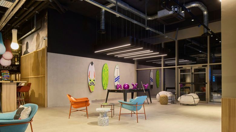 <b>Moxy Nice Lobby</b>. Images powered by <a href="https://www.leonardoworldwide.com/" title="Leonardo Worldwide" target="_blank">Leonardo</a>.