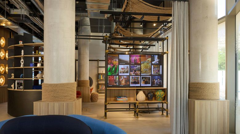 <b>Moxy Nice Lobby</b>. Images powered by <a href="https://www.leonardoworldwide.com/" title="Leonardo Worldwide" target="_blank">Leonardo</a>.