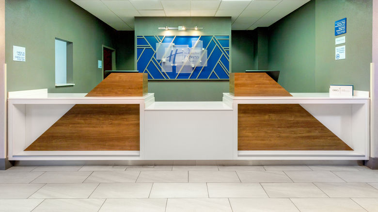 <b>Holiday Inn Express Hotel & Suites -East Exterior</b>. Images powered by <a href="https://www.leonardoworldwide.com/" title="Leonardo Worldwide" target="_blank">Leonardo</a>.