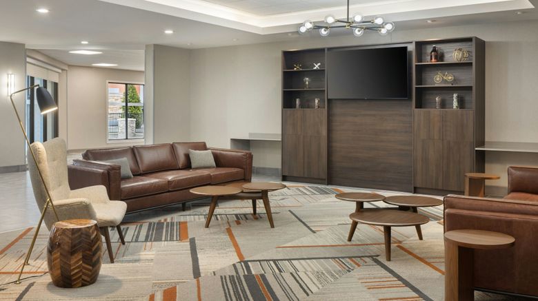 <b>Four Points by Sheraton Saginaw Lobby</b>. Images powered by <a href="https://www.leonardoworldwide.com/" title="Leonardo Worldwide" target="_blank">Leonardo</a>.