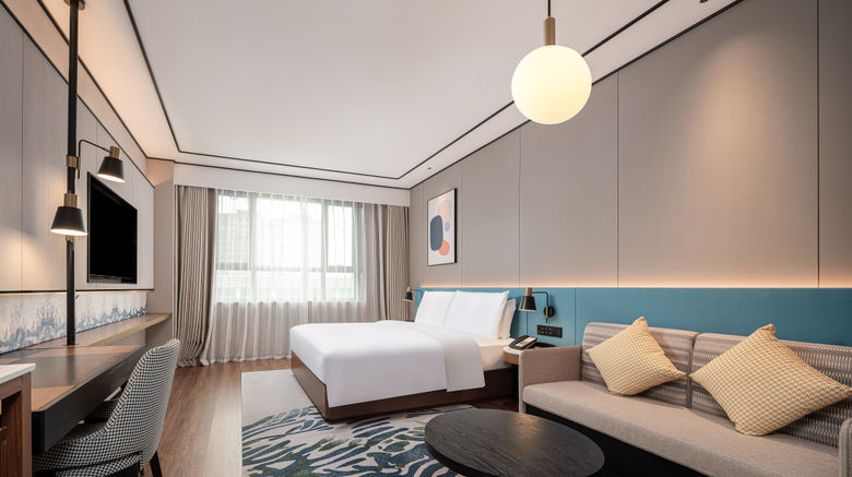 <b>Hilton Garden Inn Yanqi Downtown Room</b>. Images powered by <a href="https://www.leonardoworldwide.com/" title="Leonardo Worldwide" target="_blank">Leonardo</a>.