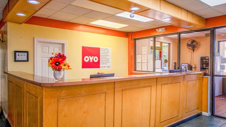 <b>OYO Hotel Greensboro I-40 Lobby</b>. Images powered by <a href="https://www.leonardoworldwide.com/" title="Leonardo Worldwide" target="_blank">Leonardo</a>.