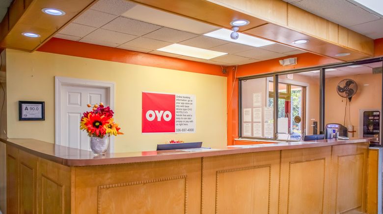 <b>OYO Hotel Greensboro I-40 Lobby</b>. Images powered by <a href="https://www.leonardoworldwide.com/" title="Leonardo Worldwide" target="_blank">Leonardo</a>.