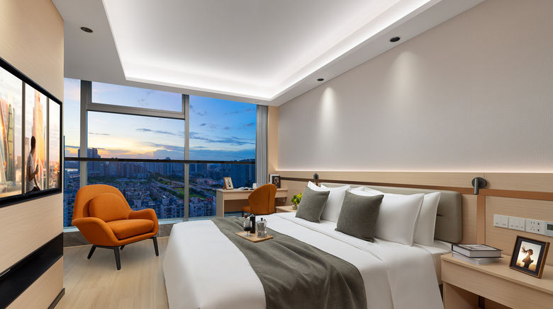 <b>Citadines Gongbei Zhuhai Room</b>. Images powered by <a href="https://www.leonardoworldwide.com/" title="Leonardo Worldwide" target="_blank">Leonardo</a>.