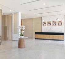 Beach Bay Hotel Al Mirfa Lobby