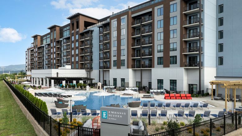<b>Embassy Suites Pigeon Forge Exterior</b>. Images powered by <a href="https://www.leonardoworldwide.com/" title="Leonardo Worldwide" target="_blank">Leonardo</a>.