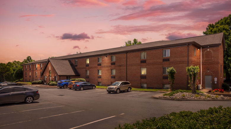 <b>HomeTowne Studios & Suites Greensboro Exterior</b>. Images powered by <a href="https://www.leonardoworldwide.com/" title="Leonardo Worldwide" target="_blank">Leonardo</a>.