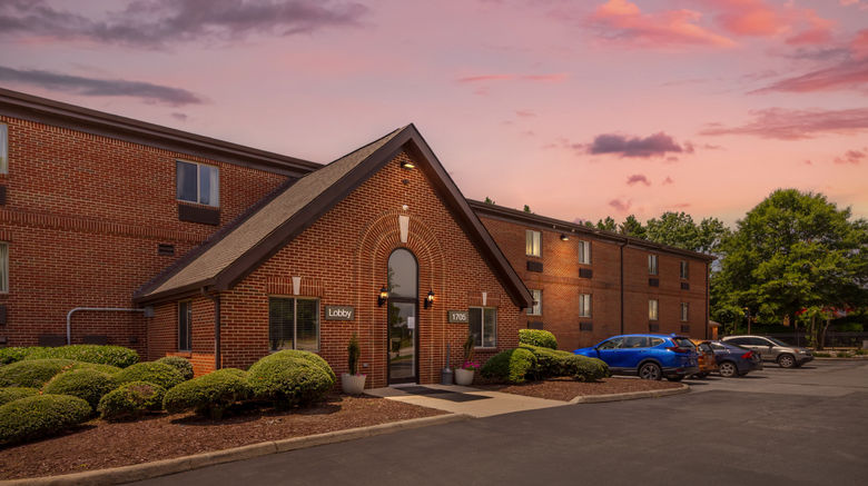 <b>HomeTowne Studios & Suites Greensboro Exterior</b>. Images powered by <a href="https://www.leonardoworldwide.com/" title="Leonardo Worldwide" target="_blank">Leonardo</a>.