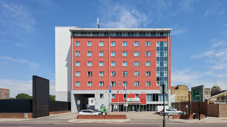 <b>Holiday Inn Express London - Limehouse Exterior</b>. Images powered by <a href="https://www.leonardoworldwide.com/" title="Leonardo Worldwide" target="_blank">Leonardo</a>.