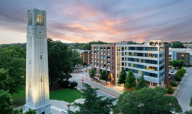 Aloft Raleigh Exterior
