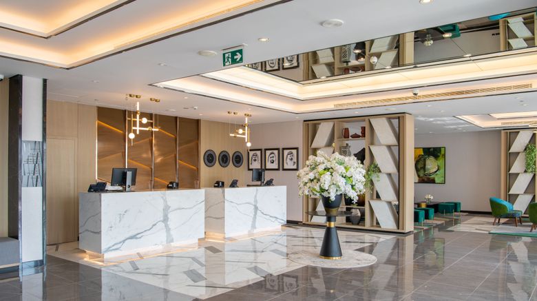 <b>Damac Hills 2, Edge by Rotana Hotel Lobby</b>. Images powered by <a href="https://www.leonardoworldwide.com/" title="Leonardo Worldwide" target="_blank">Leonardo</a>.