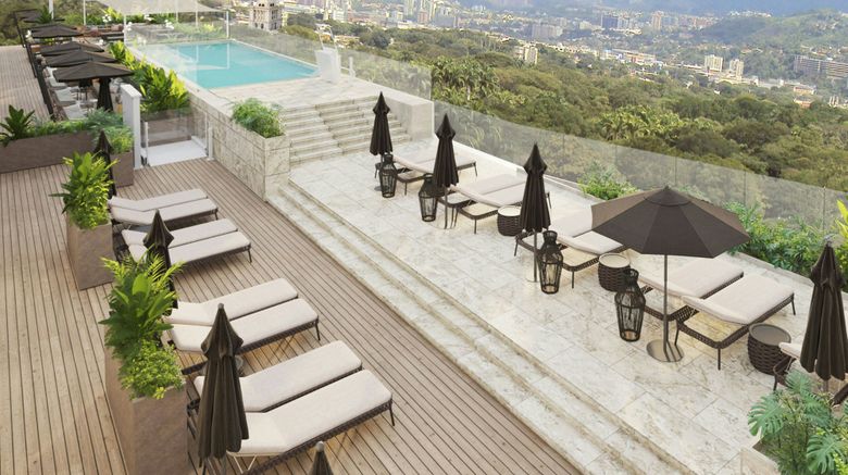 <b>AC Hotel Santiago de los Caballeros Pool</b>. Images powered by <a href="https://www.leonardoworldwide.com/" title="Leonardo Worldwide" target="_blank">Leonardo</a>.