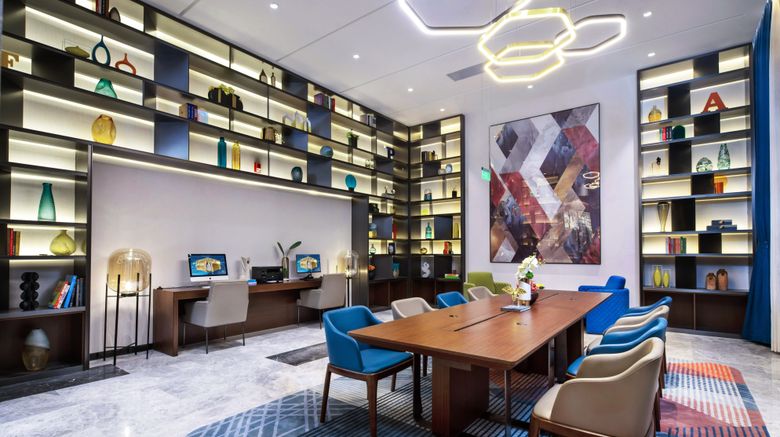<b>Hampton by Hilton Dongguan Machong Lobby</b>. Images powered by <a href="https://www.leonardoworldwide.com/" title="Leonardo Worldwide" target="_blank">Leonardo</a>.