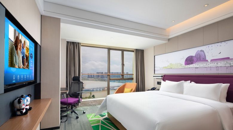 <b>Hampton by Hilton Zhuhai Doumen Room</b>. Images powered by <a href="https://www.leonardoworldwide.com/" title="Leonardo Worldwide" target="_blank">Leonardo</a>.