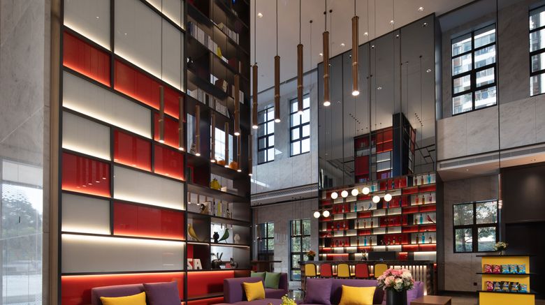 <b>Hampton by Hilton Chengdu Wenjiang Lobby</b>. Images powered by <a href="https://www.leonardoworldwide.com/" title="Leonardo Worldwide" target="_blank">Leonardo</a>.