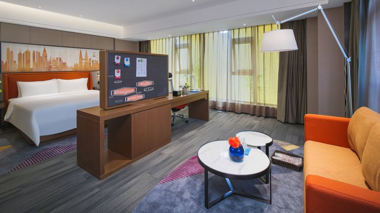 <b>Hampton By Hilton Chongqing Guanyinqiao Room</b>. Images powered by <a href="https://www.leonardoworldwide.com/" title="Leonardo Worldwide" target="_blank">Leonardo</a>.