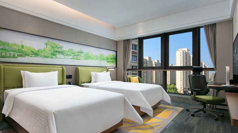 <b>Hampton by Hilton Yangzhou Yangtze River Room</b>. Images powered by <a href="https://www.leonardoworldwide.com/" title="Leonardo Worldwide" target="_blank">Leonardo</a>.