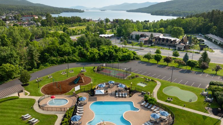 Holiday Inn Resort Lake George Exterior. Images powered by <a href="https://www.leonardoworldwide.com" target="_blank" rel="noopener">Leonardo</a>.