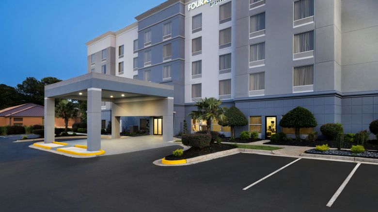<b>Four Points College Park Atlanta Airport Exterior</b>. Images powered by <a href="https://www.leonardoworldwide.com/" title="Leonardo Worldwide" target="_blank">Leonardo</a>.