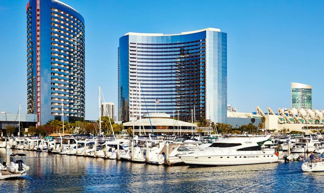 Marriott Marquis San Diego Marina Exterior