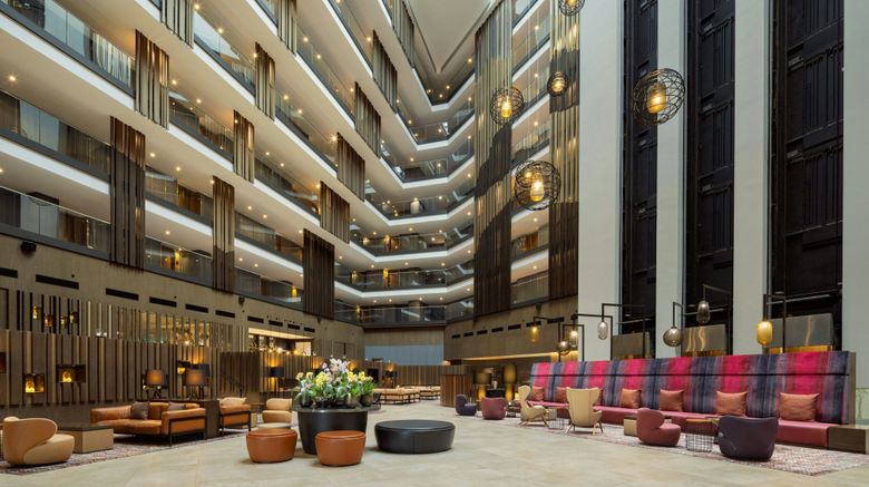 <b>Sheraton Grand Tbilisi Metechi Palace Lobby</b>. Images powered by <a href="https://www.leonardoworldwide.com/" title="Leonardo Worldwide" target="_blank">Leonardo</a>.