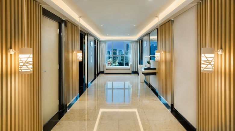 <b>Beach Rotana - all suites Lobby</b>. Images powered by <a href="https://www.leonardoworldwide.com/" title="Leonardo Worldwide" target="_blank">Leonardo</a>.