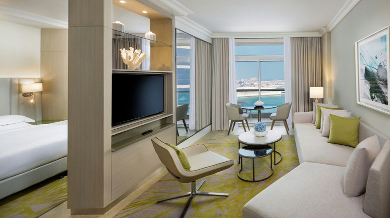 <b>Beach Rotana - all suites Room</b>. Images powered by <a href="https://www.leonardoworldwide.com/" title="Leonardo Worldwide" target="_blank">Leonardo</a>.