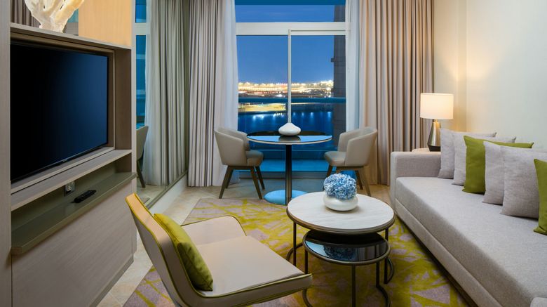 <b>Beach Rotana - all suites Room</b>. Images powered by <a href="https://www.leonardoworldwide.com/" title="Leonardo Worldwide" target="_blank">Leonardo</a>.