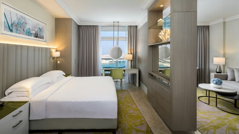 <b>Beach Rotana - all suites Room</b>. Images powered by <a href="https://www.leonardoworldwide.com/" title="Leonardo Worldwide" target="_blank">Leonardo</a>.