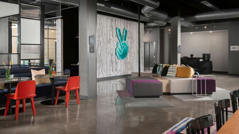 <b>Aloft DFW Airport North Lobby</b>. Images powered by <a href="https://www.leonardoworldwide.com/" title="Leonardo Worldwide" target="_blank">Leonardo</a>.