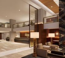 Hilton Arlington Rosslyn The Key Lobby