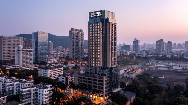 <b>Hilton Garden Inn Xiamen Bailuzhou Park Exterior</b>. Images powered by <a href="https://www.leonardoworldwide.com/" title="Leonardo Worldwide" target="_blank">Leonardo</a>.