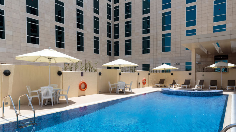 <b>Premier Inn Doha Education City Hotel Pool</b>. Images powered by <a href="https://www.leonardoworldwide.com/" title="Leonardo Worldwide" target="_blank">Leonardo</a>.