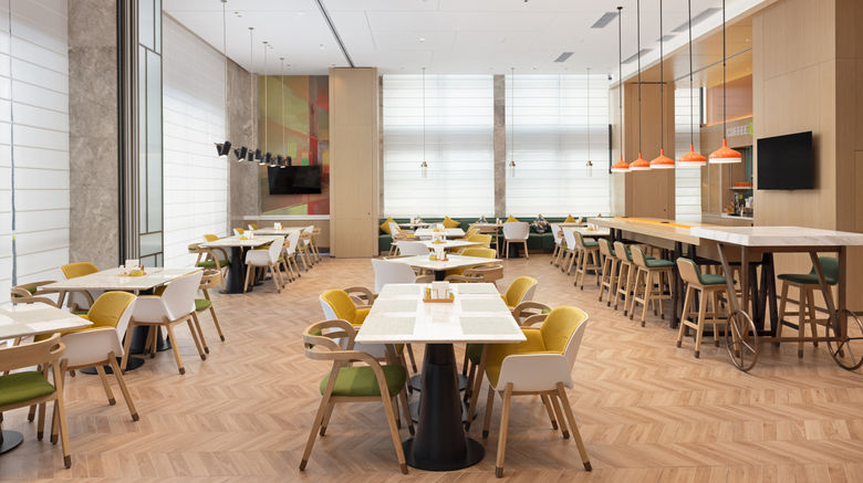 <b>Home2 Suites by Hilton Dongguan Shipai Restaurant</b>. Images powered by <a href="https://www.leonardoworldwide.com/" title="Leonardo Worldwide" target="_blank">Leonardo</a>.