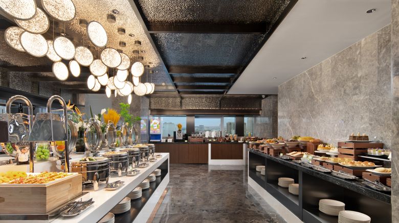 <b>Hampton by Hilton Turpan Restaurant</b>. Images powered by <a href="https://www.leonardoworldwide.com/" title="Leonardo Worldwide" target="_blank">Leonardo</a>.