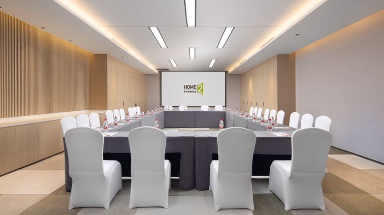 <b>Home2 Stes by Hilton Qianjiang New Town Meeting</b>. Images powered by <a href="https://www.leonardoworldwide.com/" title="Leonardo Worldwide" target="_blank">Leonardo</a>.