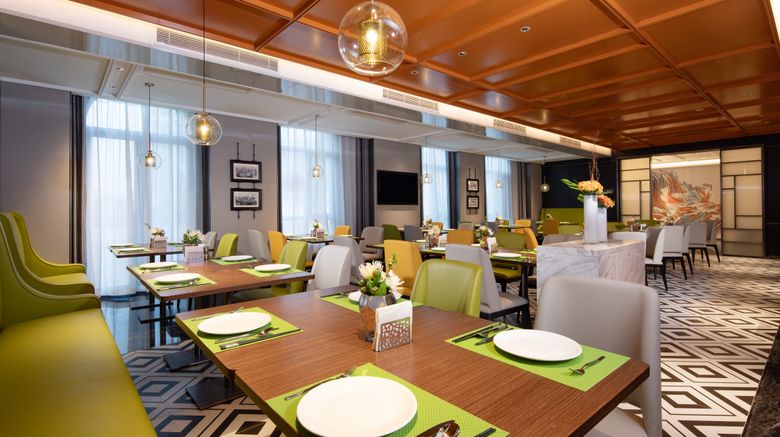 <b>Hampton Inn Tianjin Hedong Restaurant</b>. Images powered by <a href="https://www.leonardoworldwide.com/" title="Leonardo Worldwide" target="_blank">Leonardo</a>.