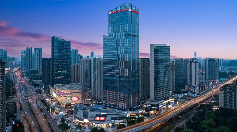<b>Hilton Garden Inn Chengdu Chenghua Exterior</b>. Images powered by <a href="https://www.leonardoworldwide.com/" title="Leonardo Worldwide" target="_blank">Leonardo</a>.